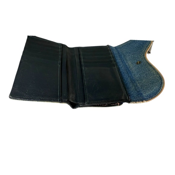 Dior Vintage Denim Wallet - Picture 8 of 15